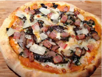 PIZZA PANCETA ESPECIAL 12 PORCIONES